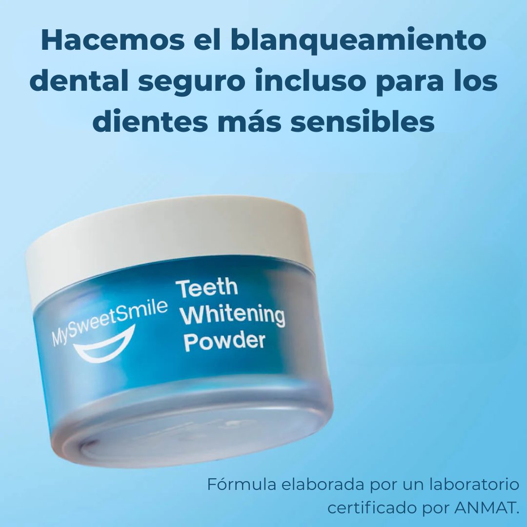 Polvo Blanqueador de Dientes